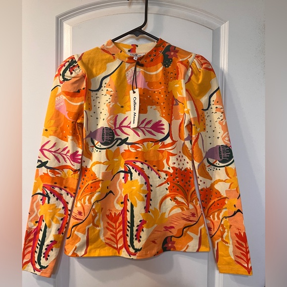 Celina Moon knit top Size Small - Picture 1 of 5